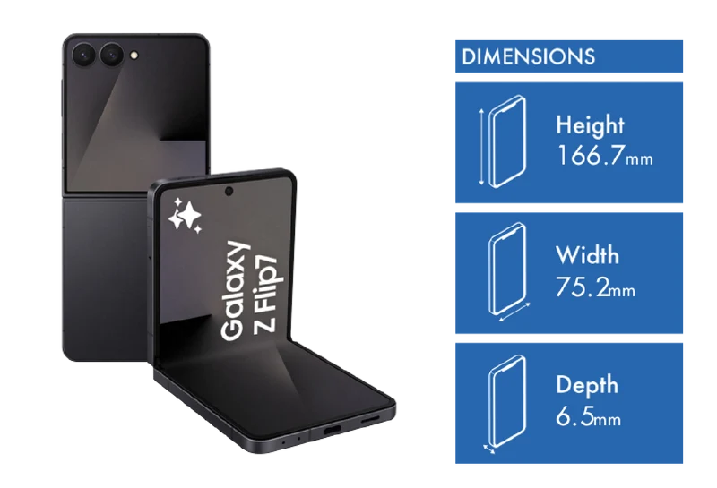 Samsung Galaxy Z Flip7 256GB Jetblack
