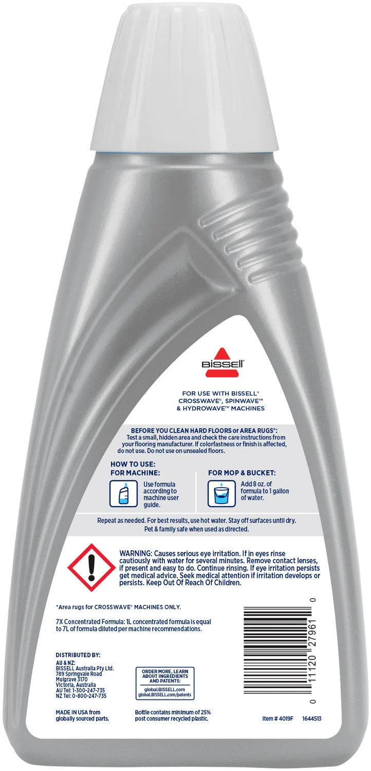 Bissell CrossWave Pet Pro OXY Multi-Surface Formula