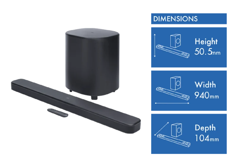 JBL Bar 500 MK2 5.1 Virtual Atmos Soundbar