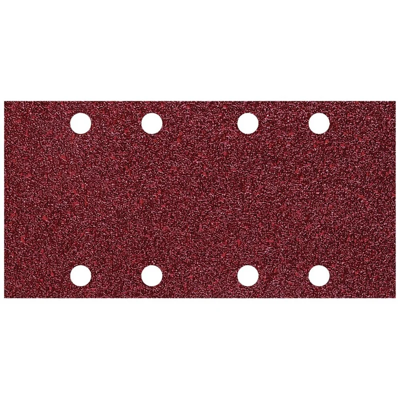 10 STRISCE ABRASIVE VELCRATE GR. 80 9.3X18.5CM