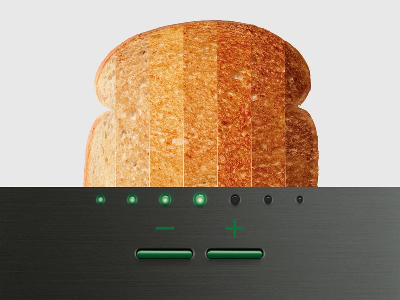 Breville The Eye Q 870 Auto 4 Slice Sea Salt Toaster