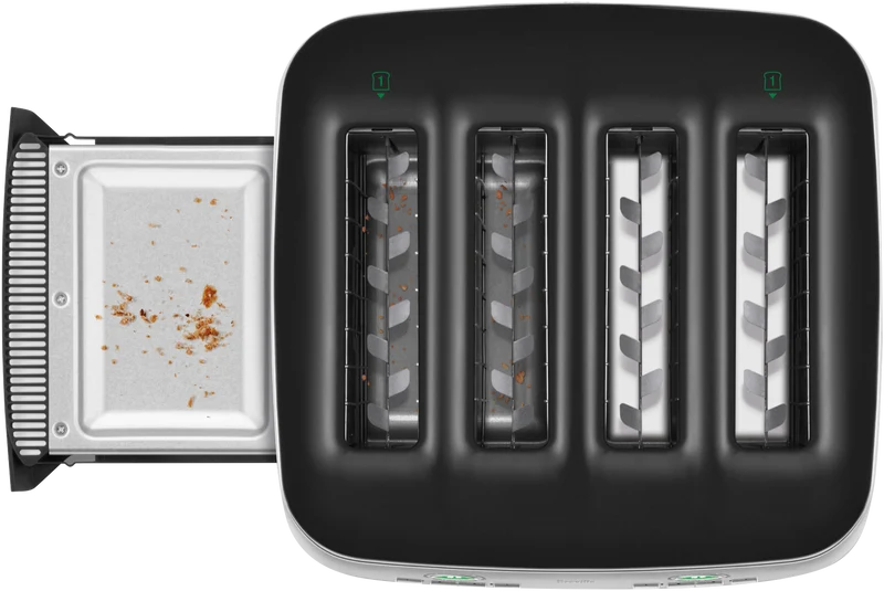 Breville The Eye Q 870 Auto 4 Slice Black Truffle Toaster