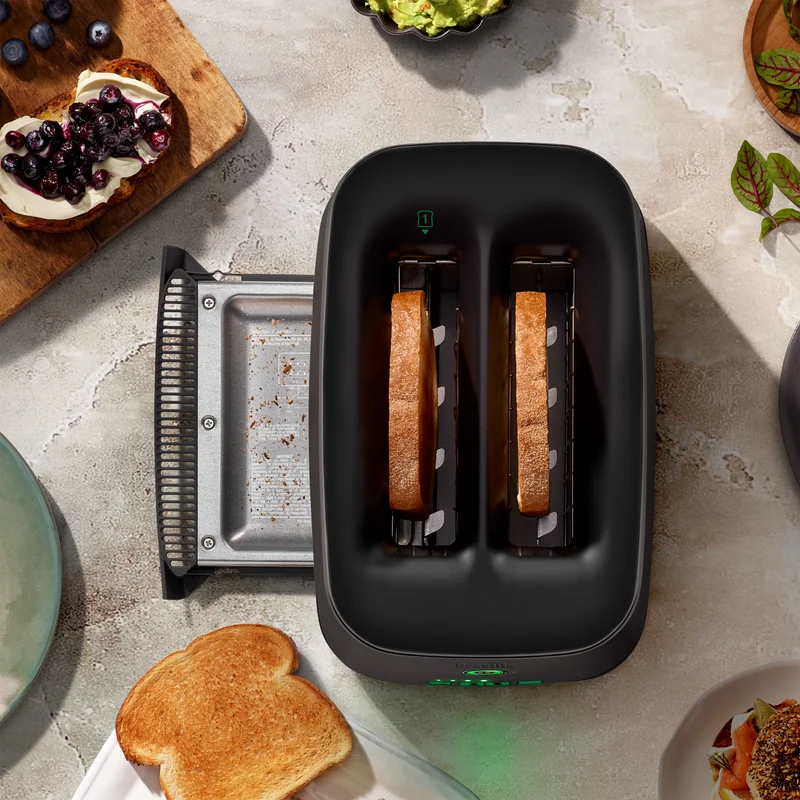 Breville The Eye Q 850 Auto 2 Slice Sea Salt Toaster