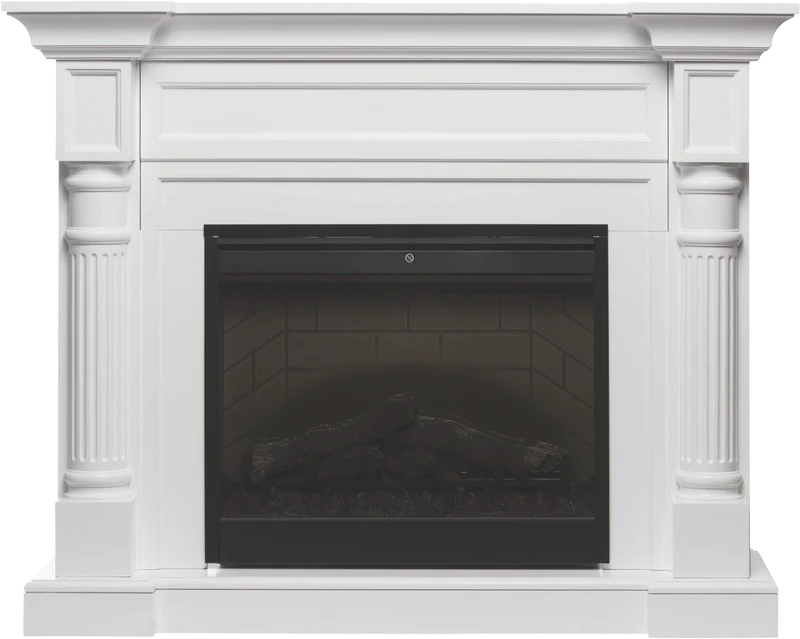 Dimplex 2kW Winston Mantle Electric Fireplace - White