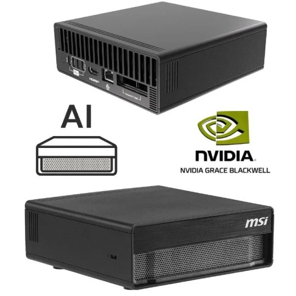 Msi edgexpert-32seu-bgb104tg5 barebone per pc/stazione di lavoro mini pc nero - 9S6-C9311-32S