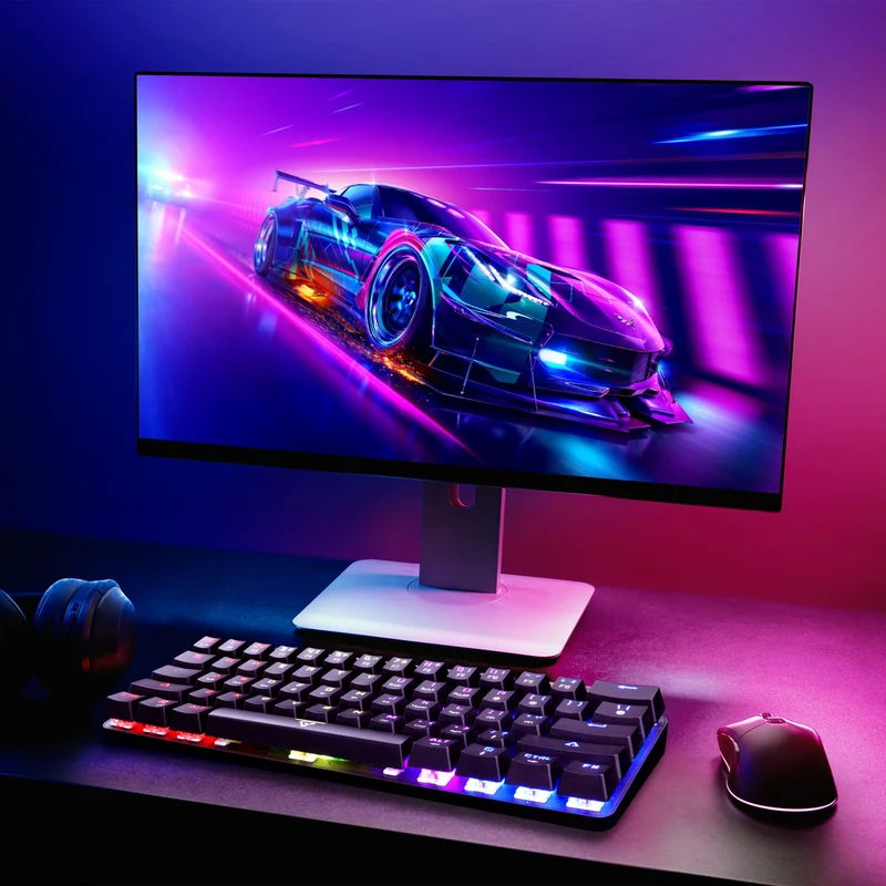 Laser Compact RBG Mechanical Gaming Keyboard