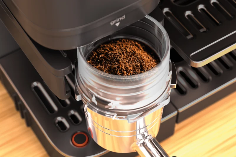 Ninja Luxe Cafe Manual Coffee Machine Midnight Black