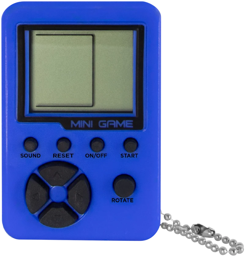 Techxtras KeyChain Game Machine (Blue)