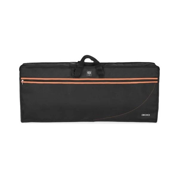 Custodia tastiera stefy line kb300 88 135 serie 300 black e orange