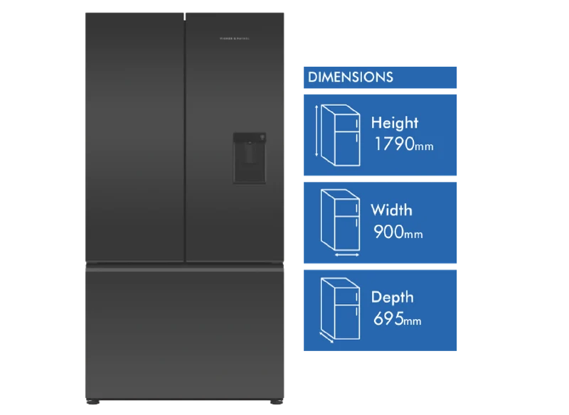 Fisher & Paykel 569L French Door Refrigerator