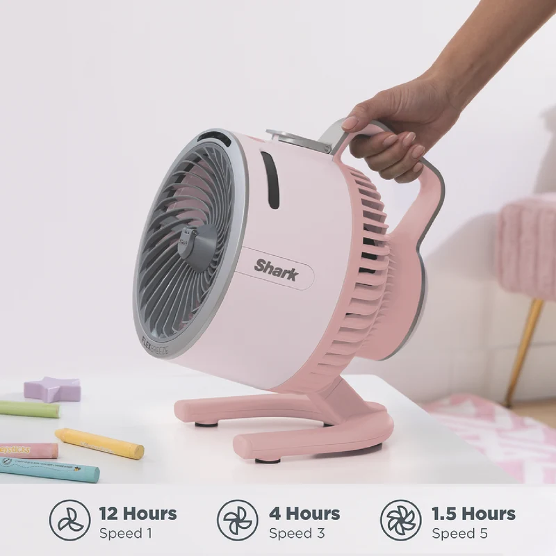 Shark FlexBreeze HydroGo Misting Portable Fan (Quartz)