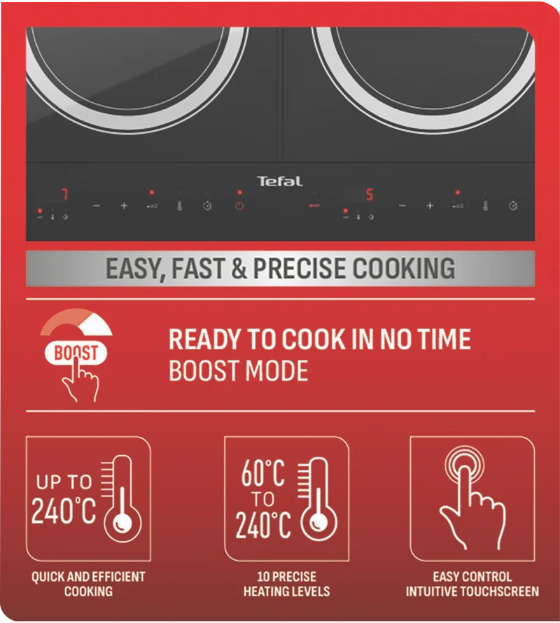 Tefal Dual Induction Hob