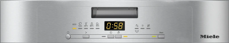 Miele 60cm Semi-Integrated Dishwasher with QuickPowerWash CleanSteel