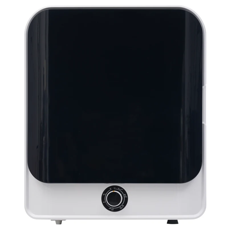 Asciugatrice a Evacuazione 3 kg 830 W con PTC Ceramico; 5 Programmi; Cestello Inox e Montaggio a Parete