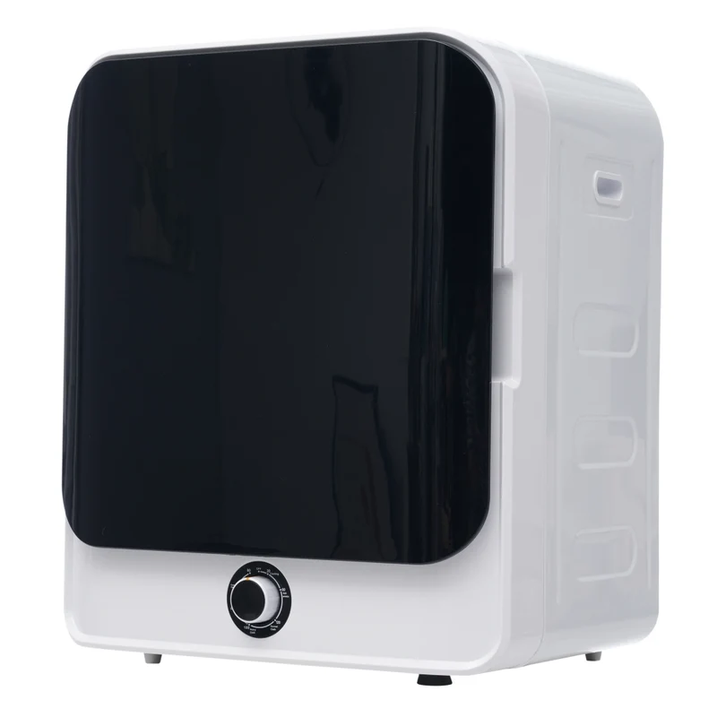 Asciugatrice a Evacuazione 3 kg 830 W con PTC Ceramico; 5 Programmi; Cestello Inox e Montaggio a Parete