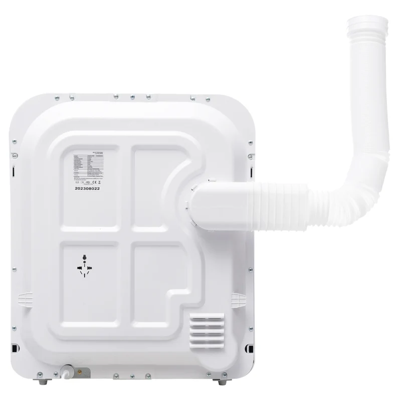 Asciugatrice a Evacuazione 3 kg 830 W con PTC Ceramico; 5 Programmi; Cestello Inox e Montaggio a Parete