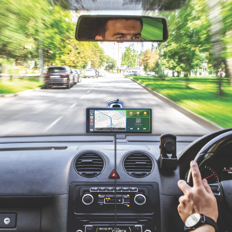 Laser 10 inch Portable Apple CarPlay/ Android Auto