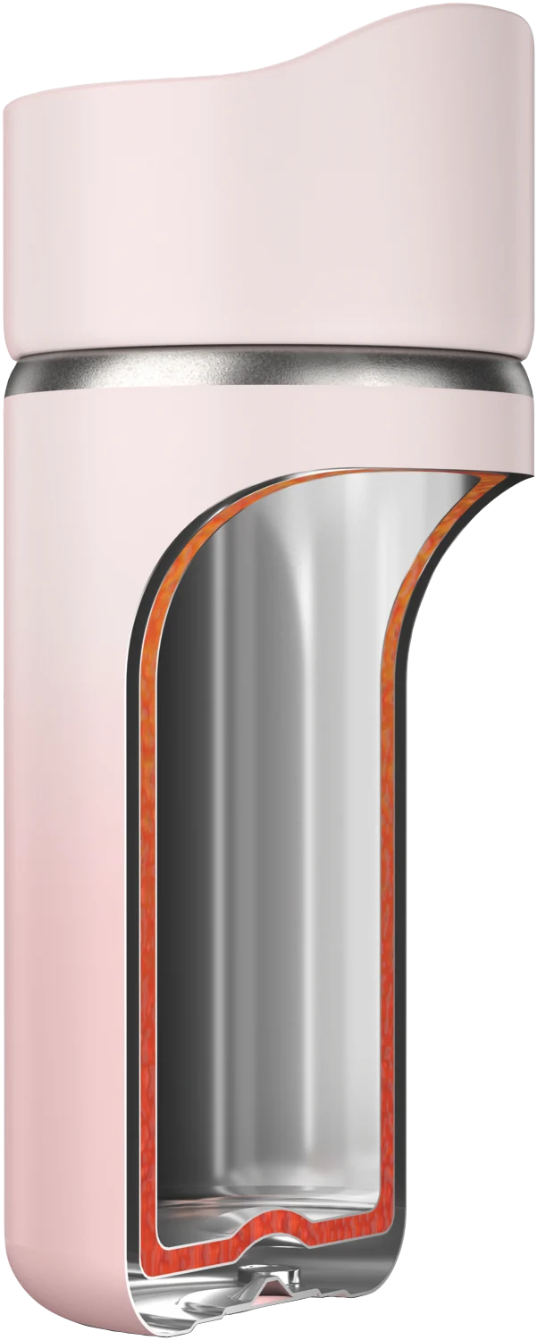 Ninja 354ml Sip Perfect Travel Bottle Rose Quartz