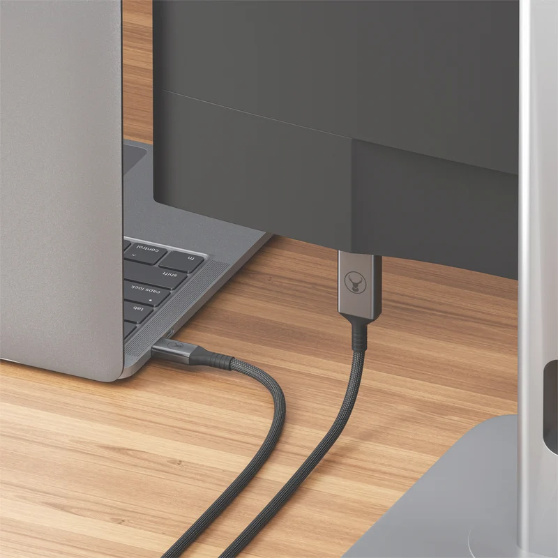Bonelk USB-C to Display Port Long-Life Cable 1.5m (Black)