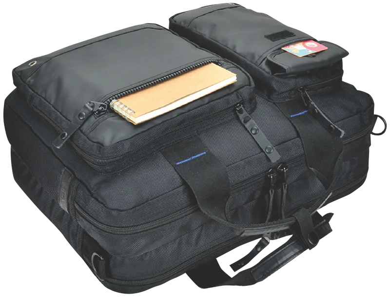 AGVA 16" Resilient Laptop Briefcase (Black)