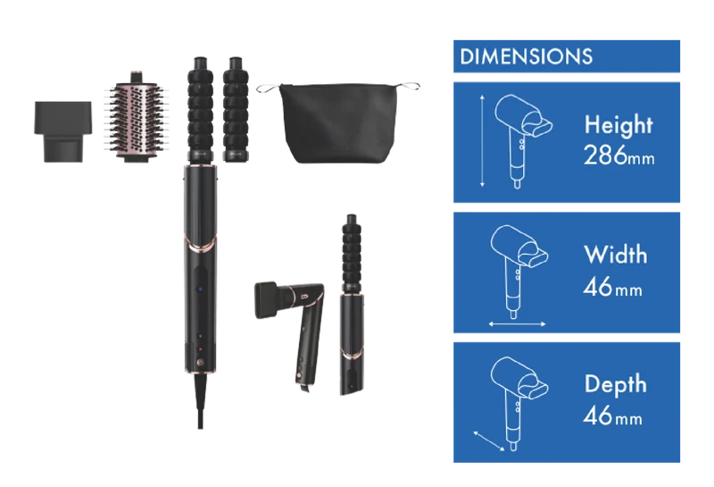 Shark FlexStyle Air Styling And Drying System Black