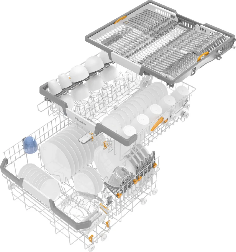 Miele 60cm XXL Fully Integrated Dishwasher with AutoOpen Drying and Automatic Dispensing PowerDisk