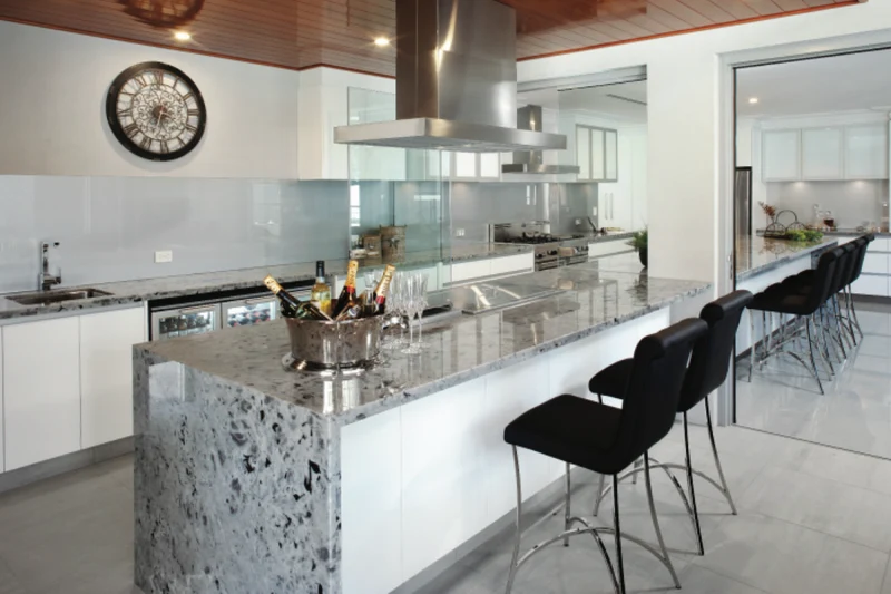 Schweigen 90cm Silent Island Rangehood, Stainless Steel ** 2 BOXES **