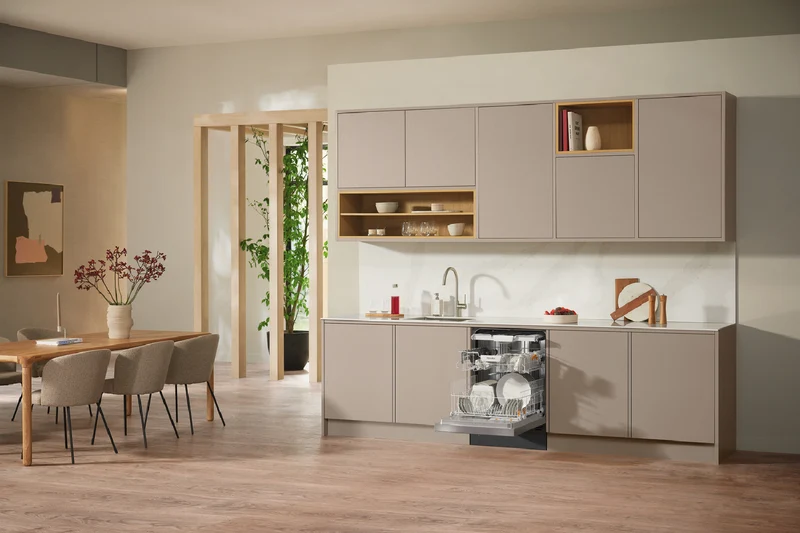 Miele 60cm Built-Under Dishwasher with QuickPowerWash CleanSteel