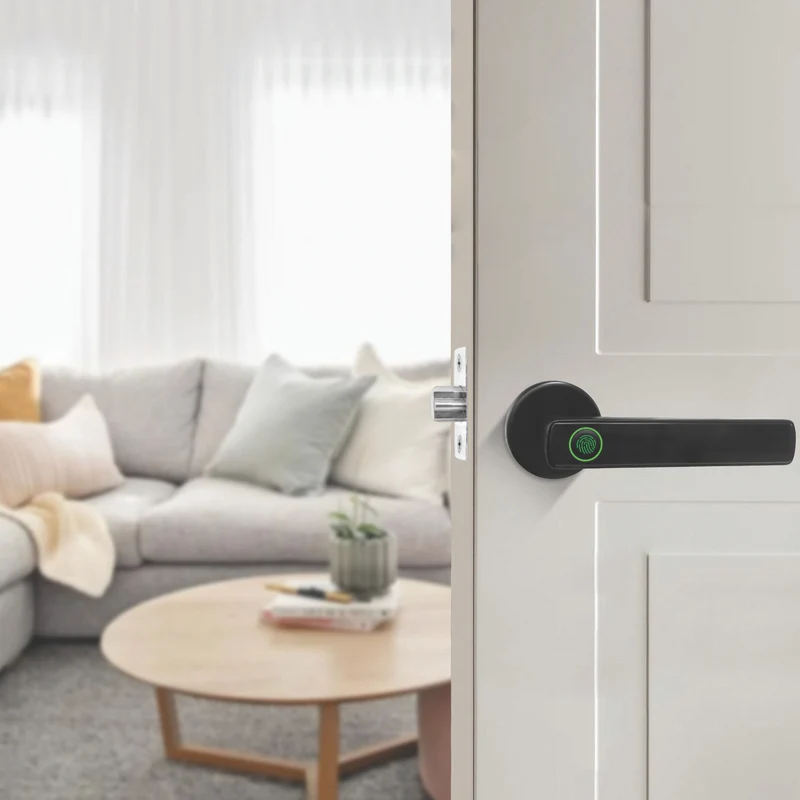 Connect SmartHome Internal Door Handle with Fingerprint Scanner