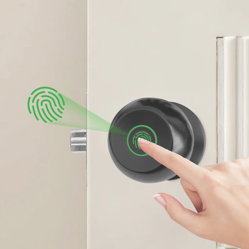 Connect SmartHome Internal Door Cyclinder with Fingerprint Scanner