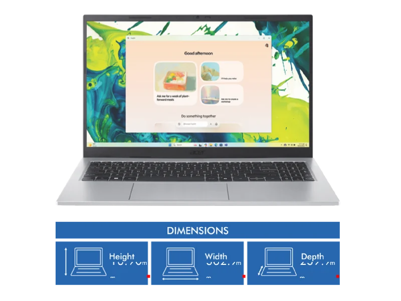 Acer Aspire Go 15 15.6" Core 5 8GB 512GB Laptop