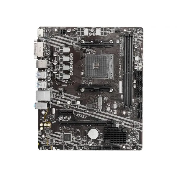 Msi a520m-a pro scheda madre amd a520 socket am4 micro atx