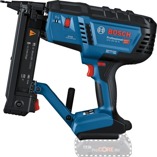 Graffatrice per legno a batteria 10-38mm solo corpo Bosch GTH 18V-38 M