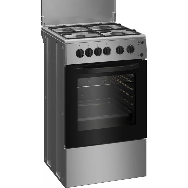 BEKO CSS42014FS CUCINA + FORNO ELETTRICO STATICO 50X50 + 4 FUOCHI A GAS CLASSE A