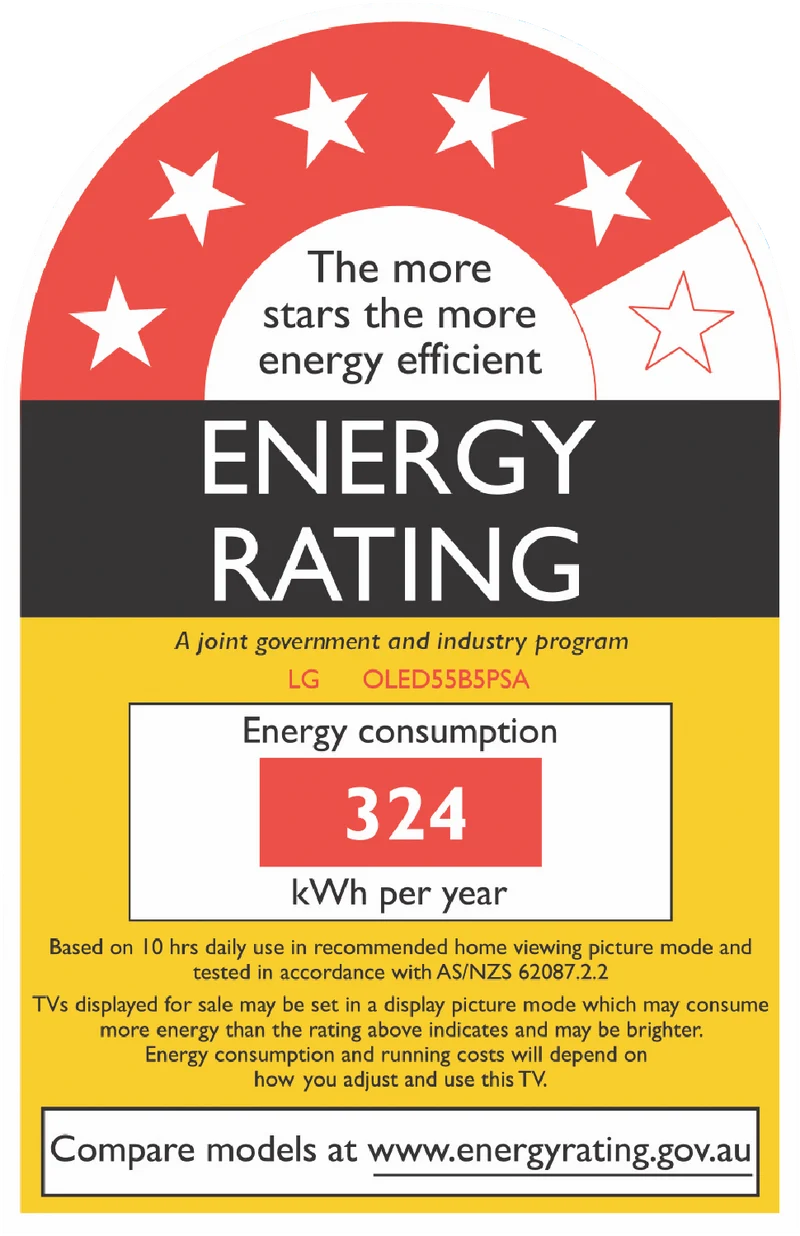 LG 55" OLED B5 AI UHD 4K Smart TV 2025