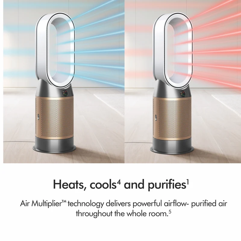 Dyson HP12 Purifier Hot + Cool De-Nox White/Gold