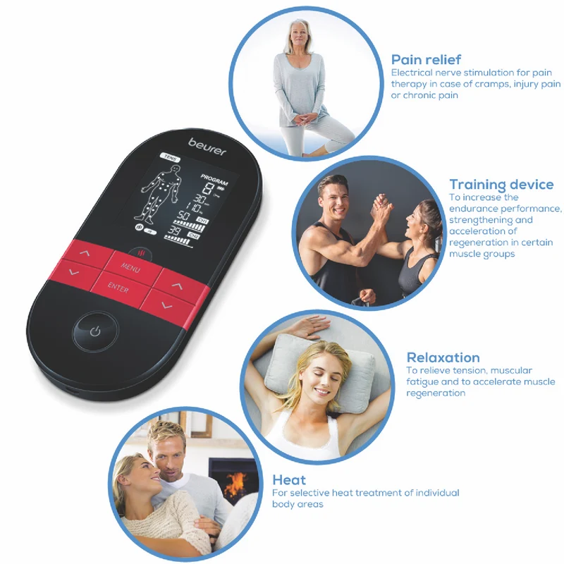 Beurer Digital TENS/EMS Device With Heat Function