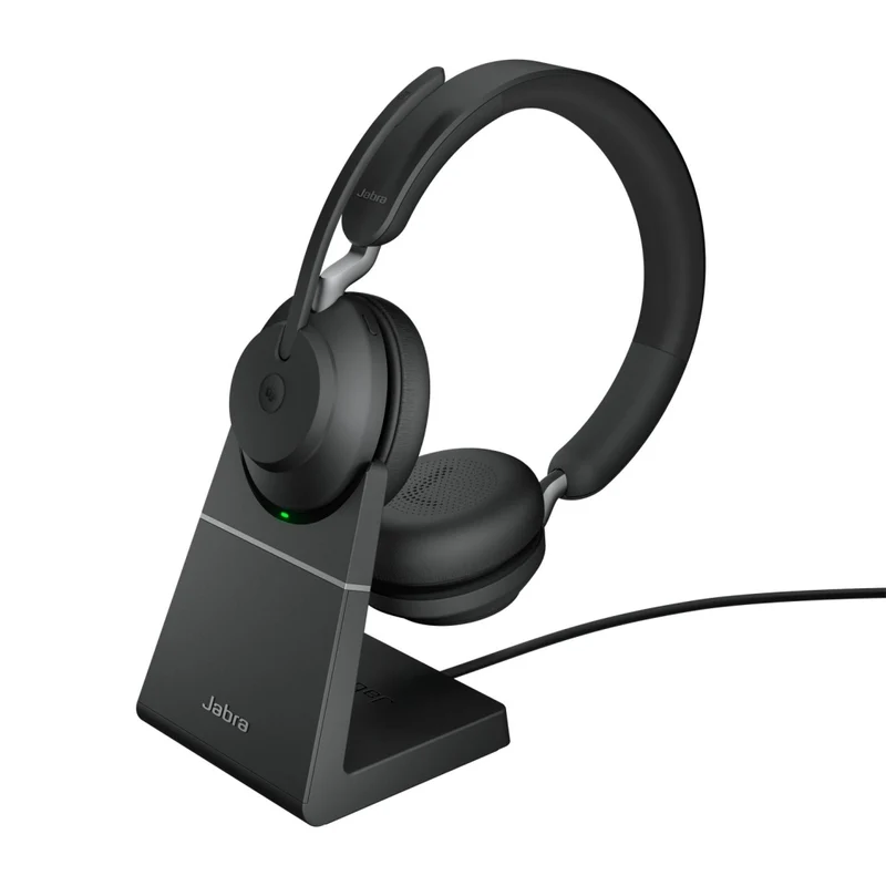 Jabra evolve2 65 auricolare wireless a padiglione ufficio usb tipo a bluetooth base di ricarica nero - 26599-999-989