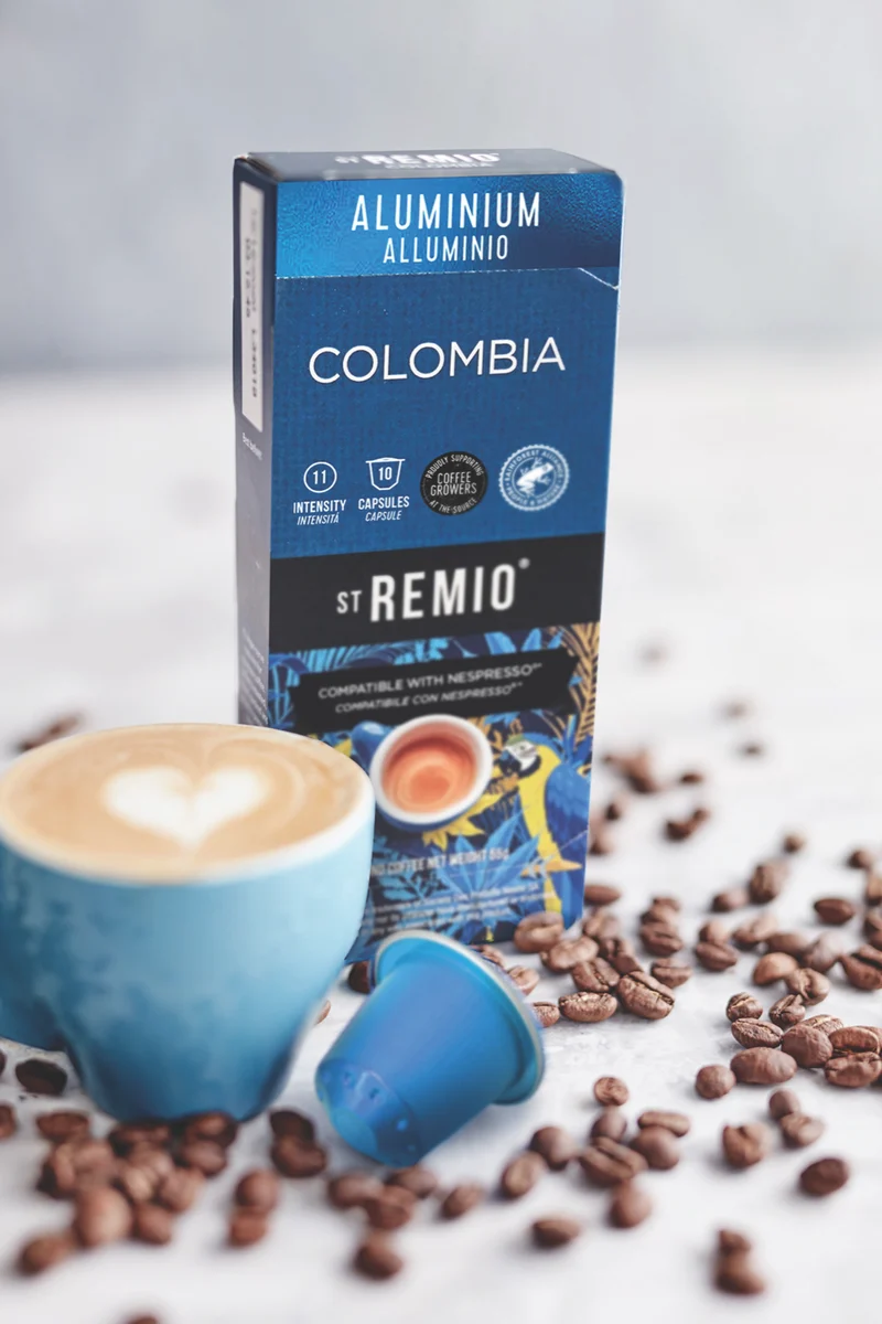 St Remio Coffee Nespresso Aluminium Colombia Capsules 10pk 55g