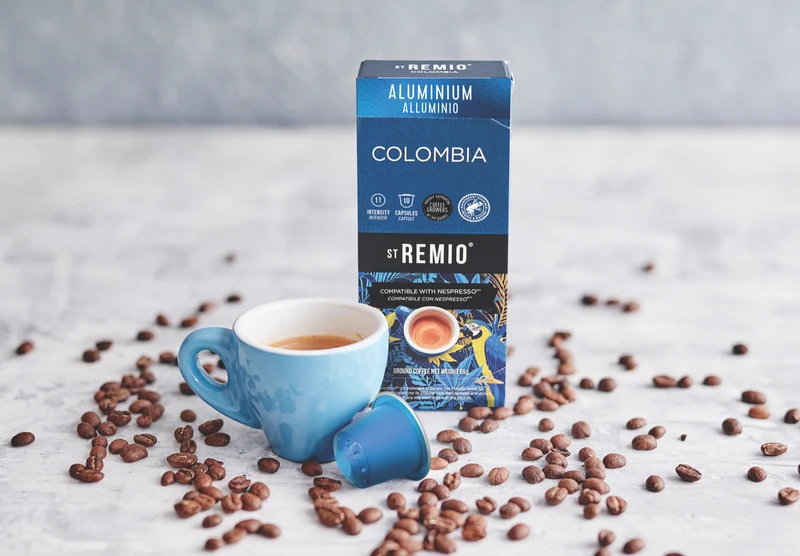 St Remio Coffee Nespresso Aluminium Colombia Capsules 10pk 55g