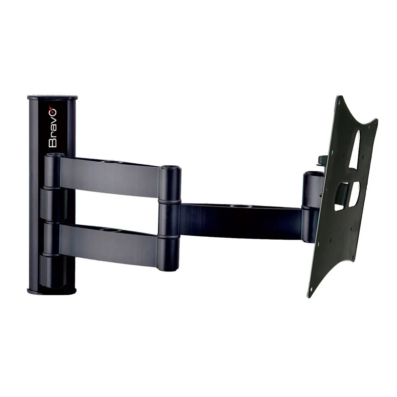 BRAVO LCD 10 - STAFFA A MURO A 3 SNODI PER TV 23"/40" - MAX 20 KG - VESA 100/200