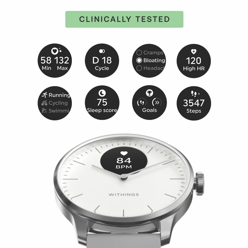 Withings Scanwatch Light 37mm - White
