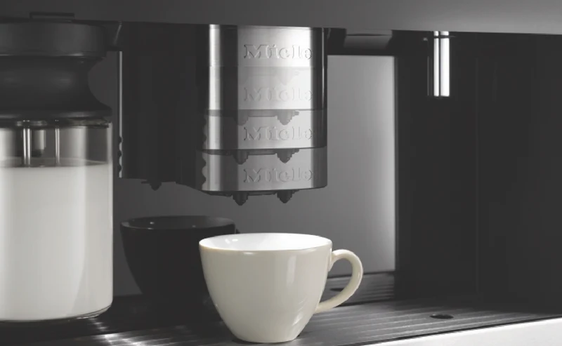 Miele 45cm Built-In Coffee Machine with 2 Bean Containers CleanSteel