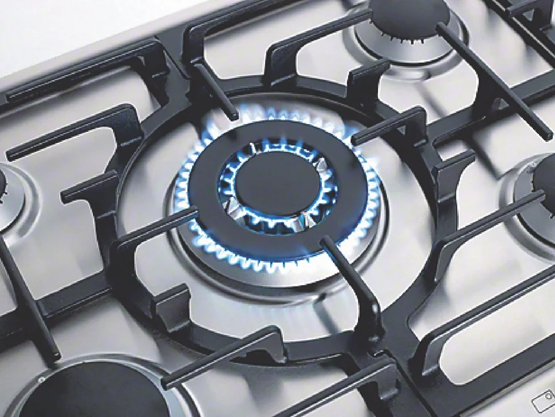 Miele 59cm 4 Burner Gas Cooktop Stainless Steel