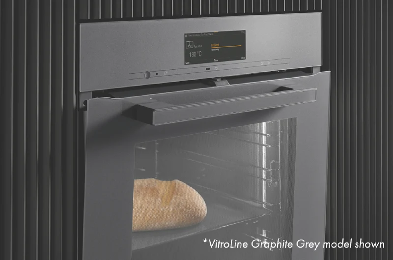 Miele 60cm Pyrolytic Oven with Rapid Cooling and Crisp Function CleanSteel