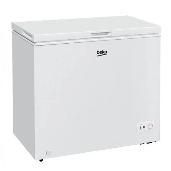 BEKO CONGELATORE A POZZO DA LIBERA INSTALLAZIONE, MOTORE INVERTER, BIANCO, CLASSE E, VOLUME 198 L CF200EWN