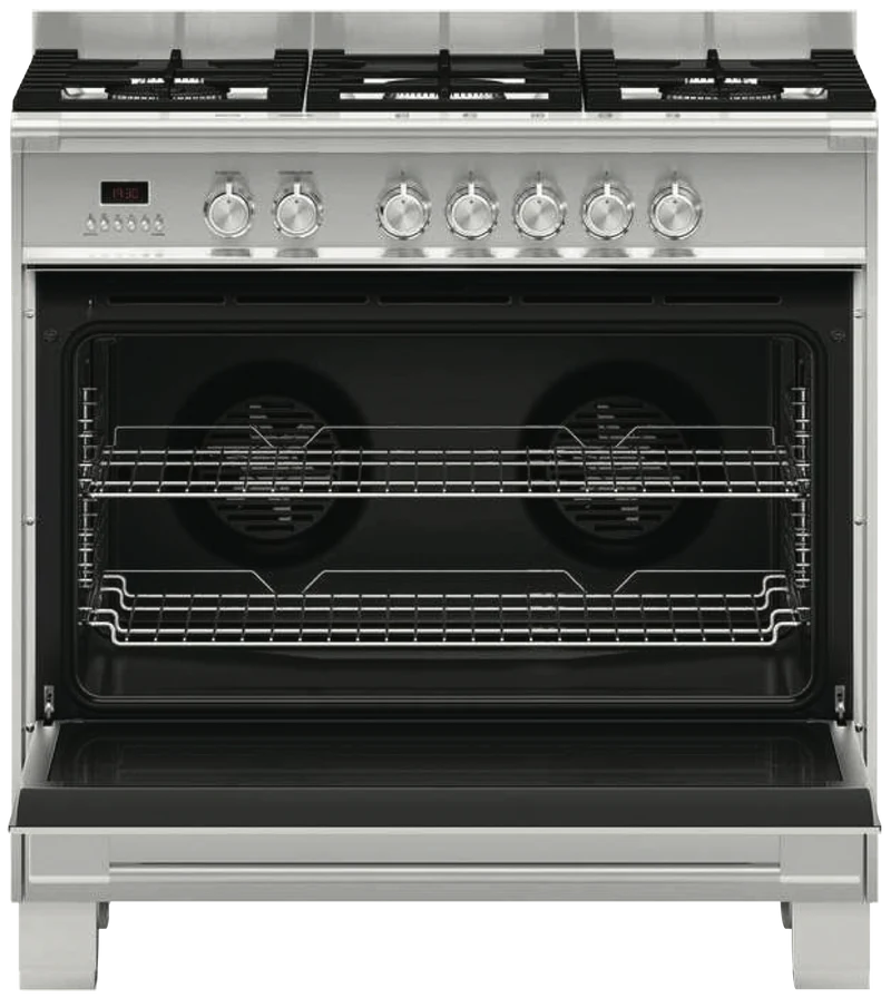 Fisher & Paykel 90cm Series 7 Classic 5 Burner Dual Fuel Cooker