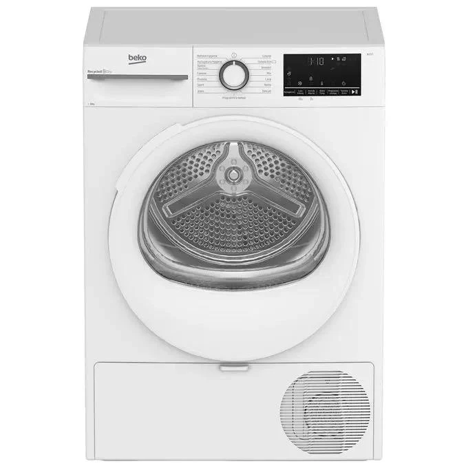 BEKO BMT481WIIT ASCIUGATRICE A POMPA DI CALORE CAPACITÀ 8KG CLASSE C