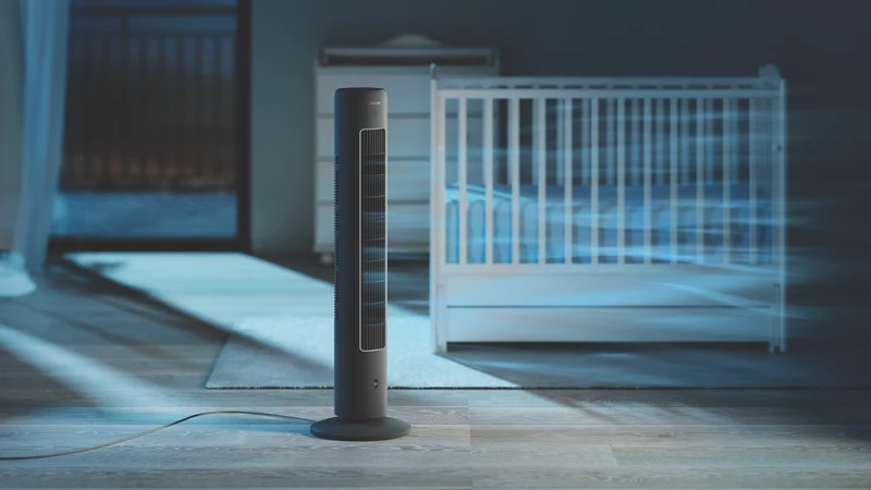 Philips 5000 Series Tower Fan Charcoal