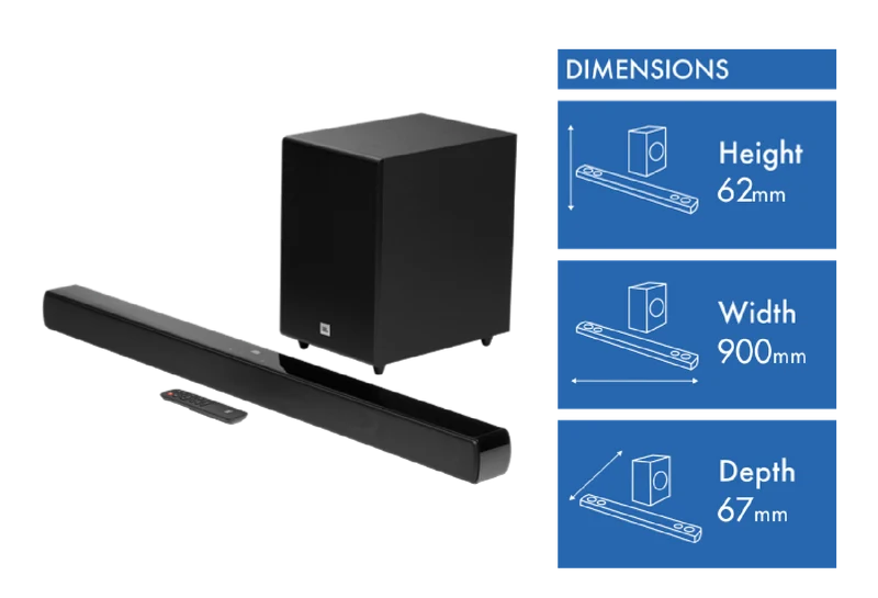 JBL 2.1 Ch 220W SB170 Soundbar